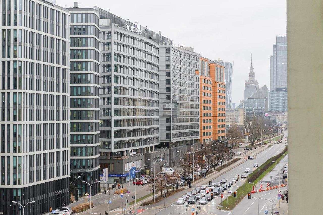 Family Apartment With A Terrace On Aleje Jerozolimskie Warsaw Luaran gambar